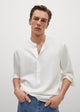 Regular-fit lyocell linen shirt