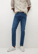 Slim-fit faded dark wash Jan jeans