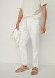 Linen jogger trousers