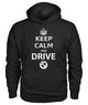 KEEP CALM AND DRIVE BMW Gildan felpa Sweatshirt