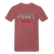 Men’s Premium Audi T-Shirt - washed burgundy